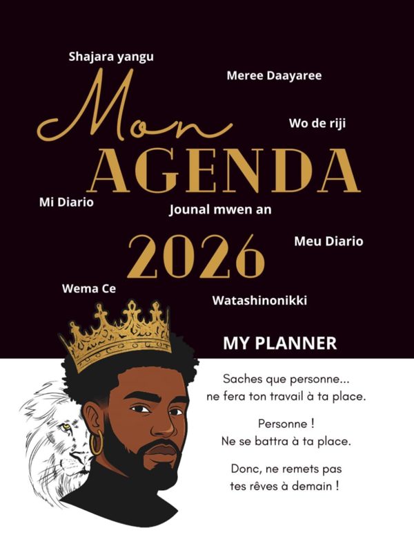Couverture : Mon Planner 2026 · The King